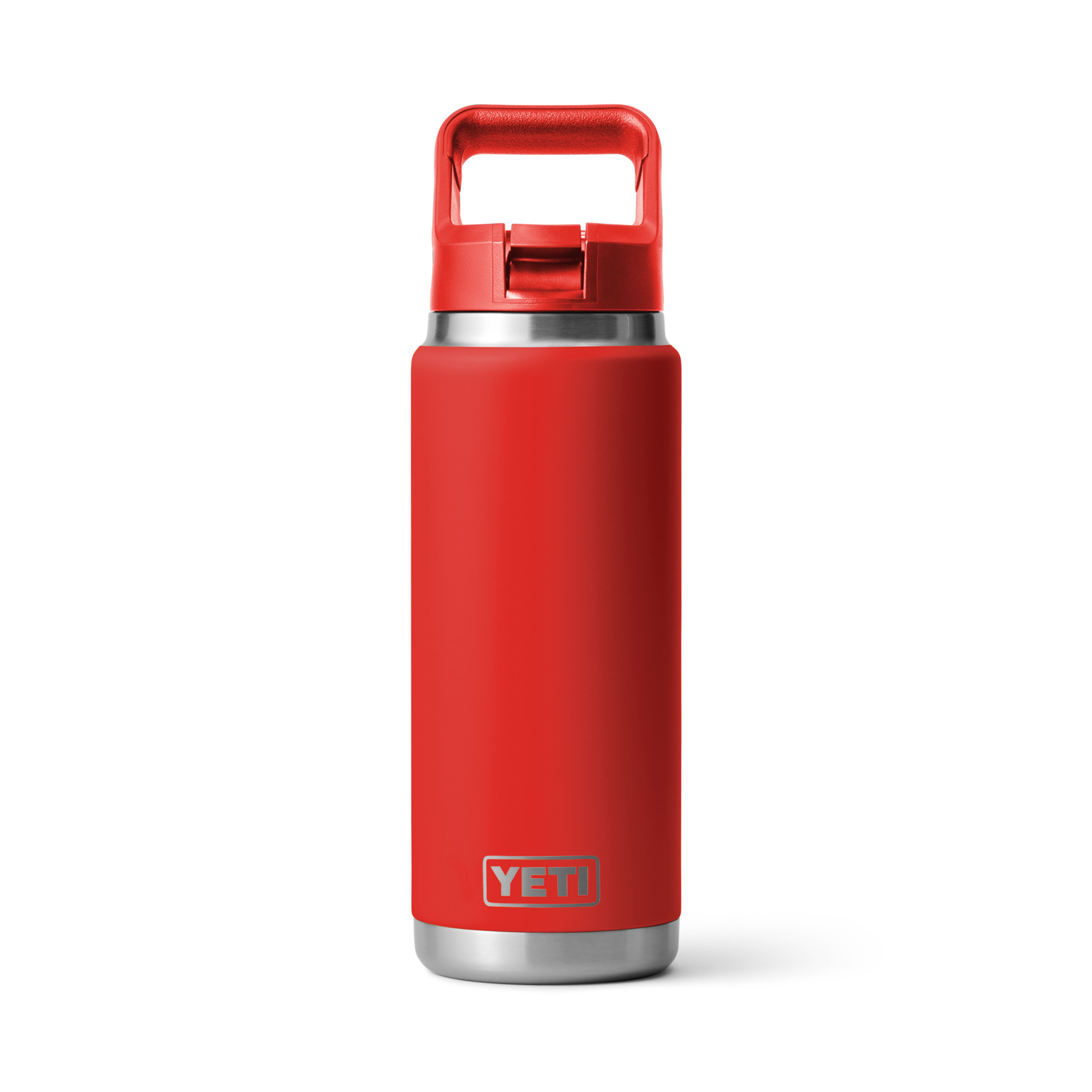 YETI Rambler® 26 oz (769 ml) Bottle With Straw Cap Rescue Red