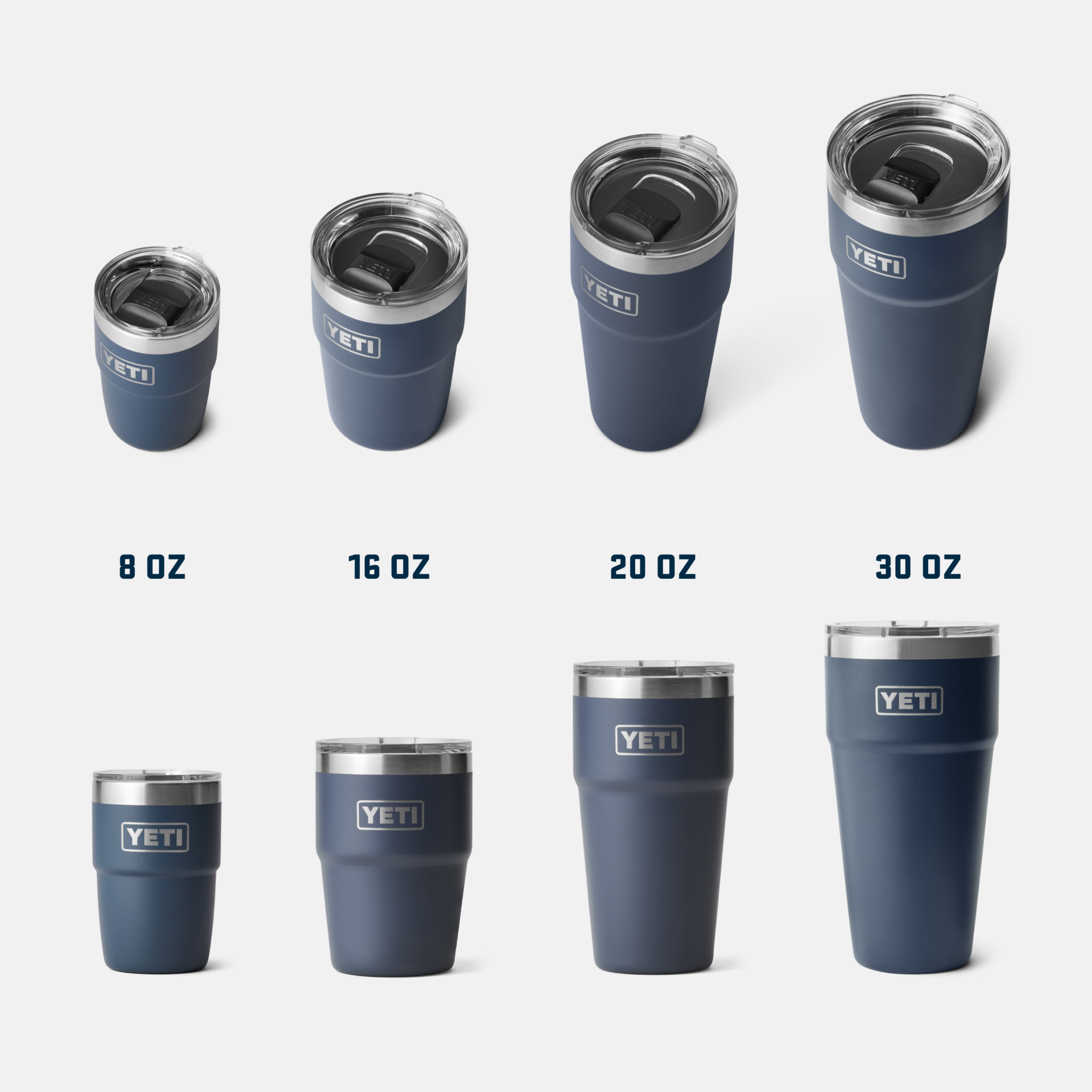 YETI Rambler® 20 oz (591 ml) Stackable Cup Stainless Steel